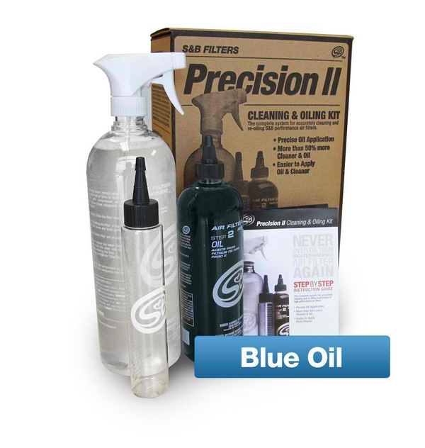 Precision II: Cleaning & Oil Kit (Blue Oil)